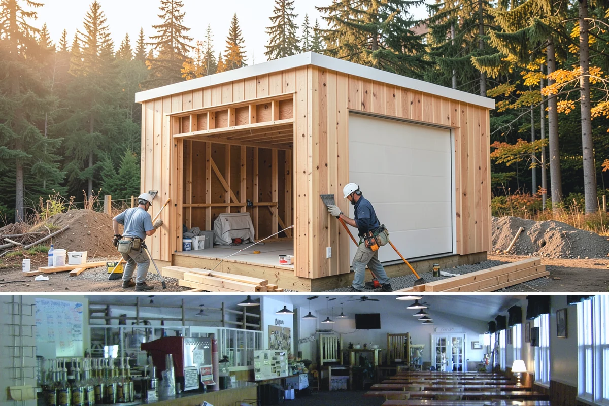Townhome Construction in Black Diamond, King County, WA - Foundation and framing for the row are scheduled through summer so each unit is dried-in ahead of winter weather.