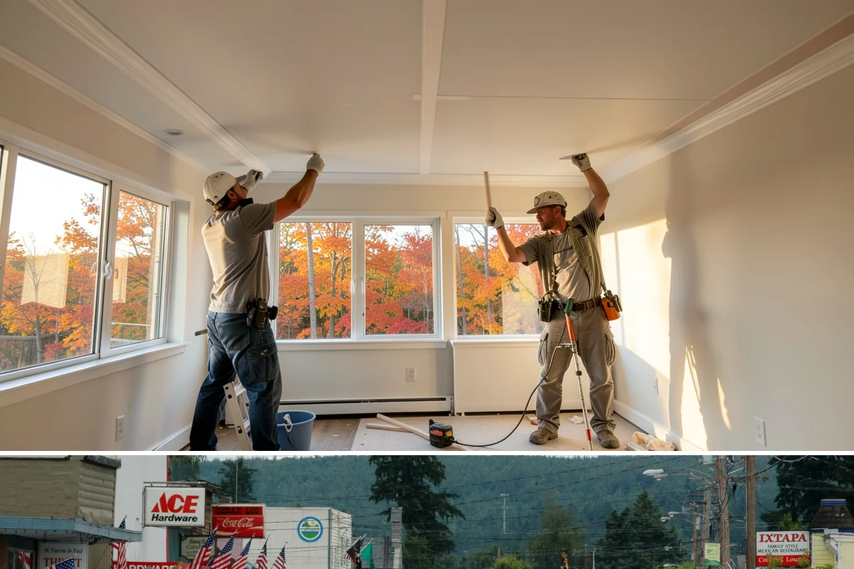 Townhome Construction in Carnation, King County, WA - Foundation and framing for the row are scheduled through summer so each unit is dried-in ahead of winter weather.