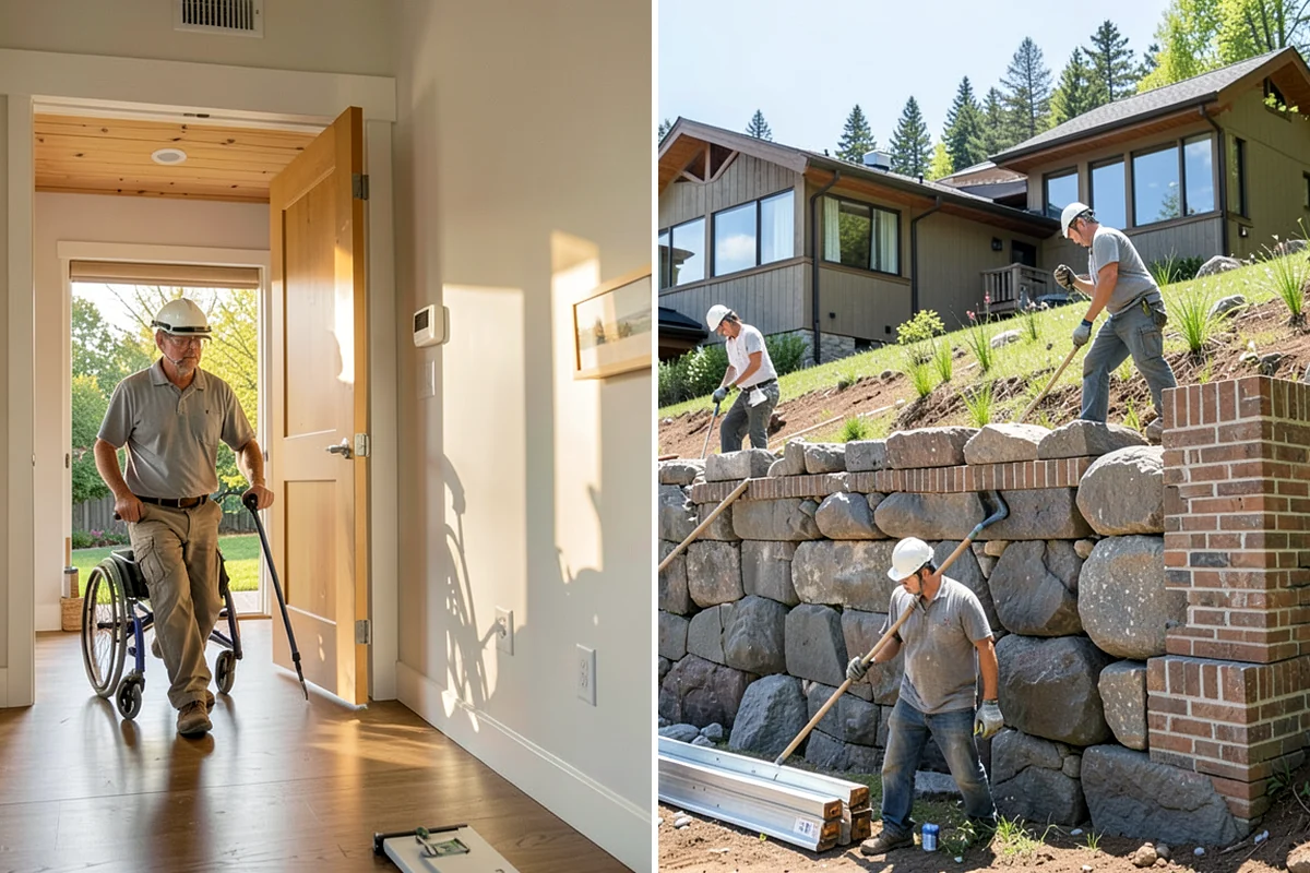 Townhome Construction in Clyde Hill, King County, WA - Lay out the units, parking, and stormwater plan