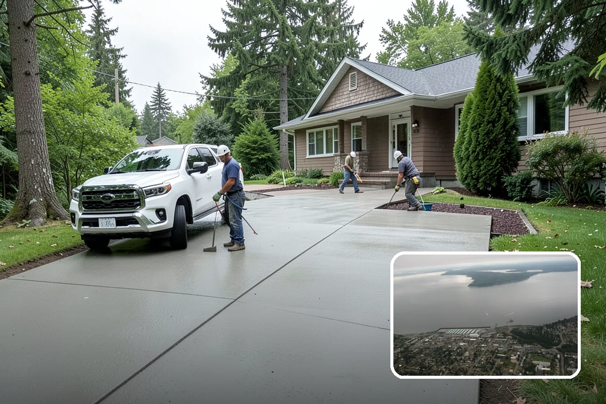 Townhome Construction in Des Moines, King County, WA - Efficient land use for infill development