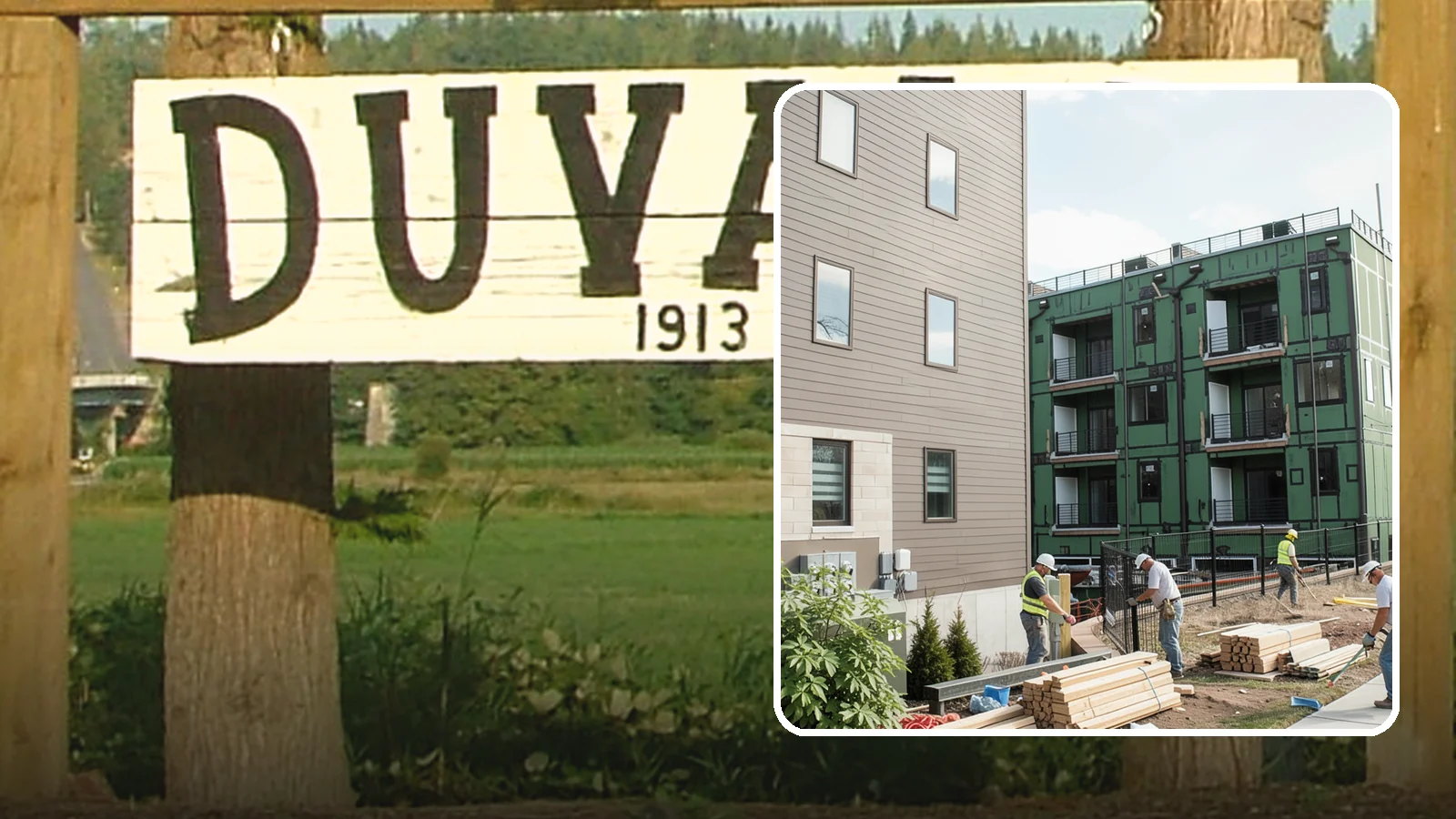 Townhome Construction in Duvall, King County, WA - Multi-unit attached townhomes designed for efficient urban and suburban infill.