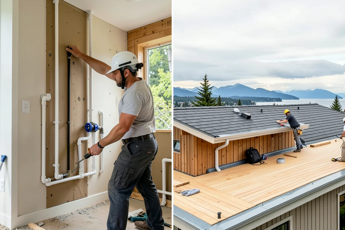 Townhome Construction in Fircrest, Pierce County, WA - Lay out the units, parking, and stormwater plan