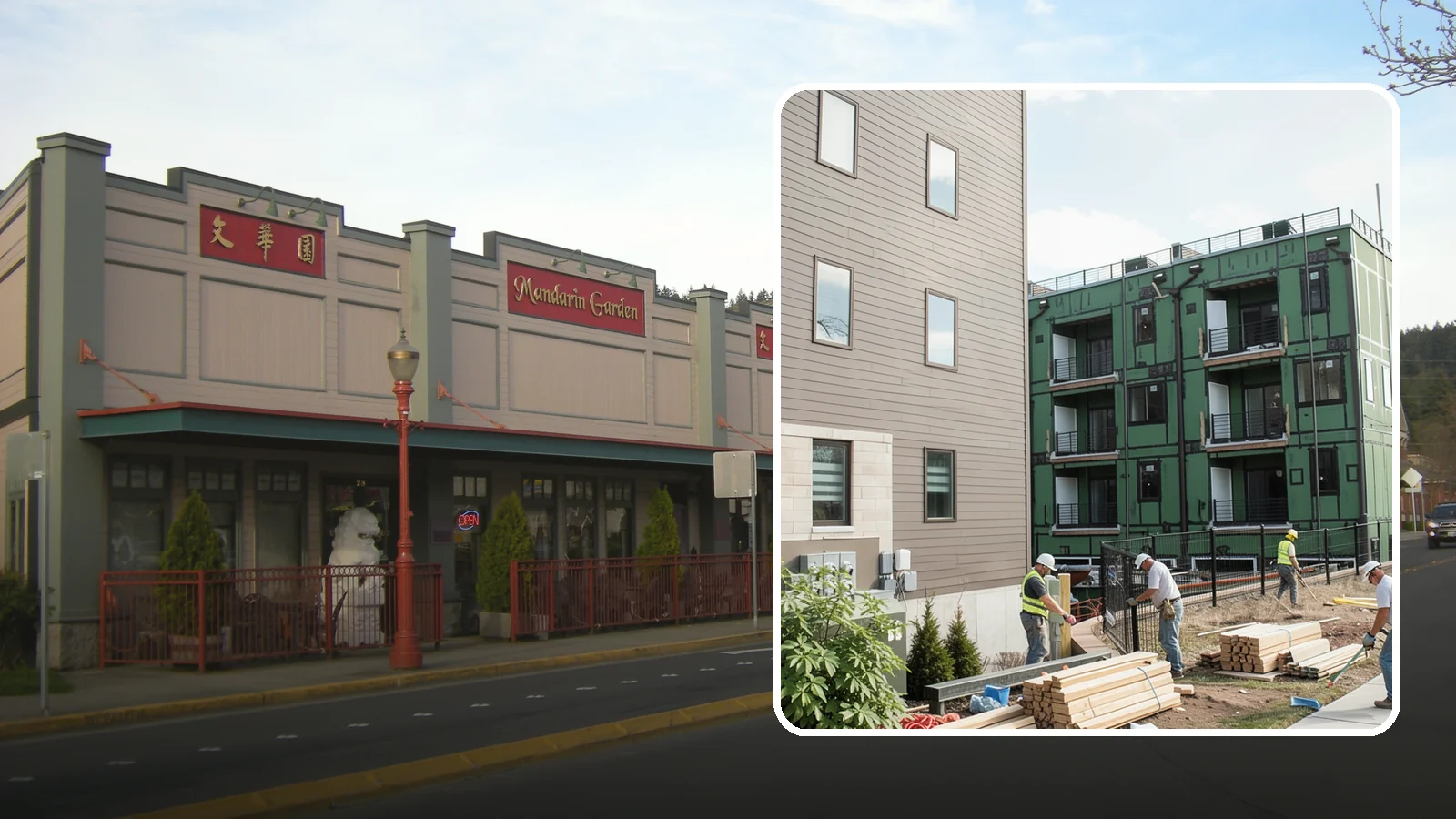 Townhome Construction in Issaquah, King County, WA - Multi-unit attached townhomes designed for efficient urban and suburban infill.