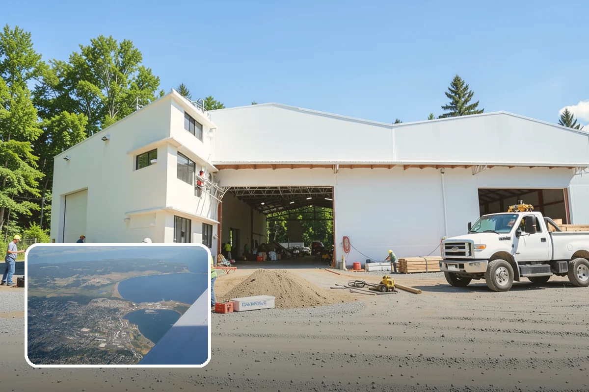 Townhome Construction in Oak Harbor, Island County, WA - Efficient land use for infill development