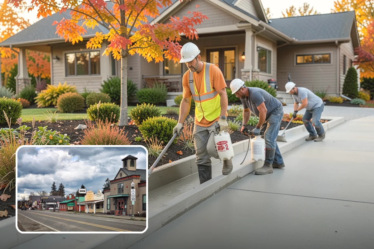 Townhome Construction in Roy, Pierce County, WA - Efficient land use for infill development