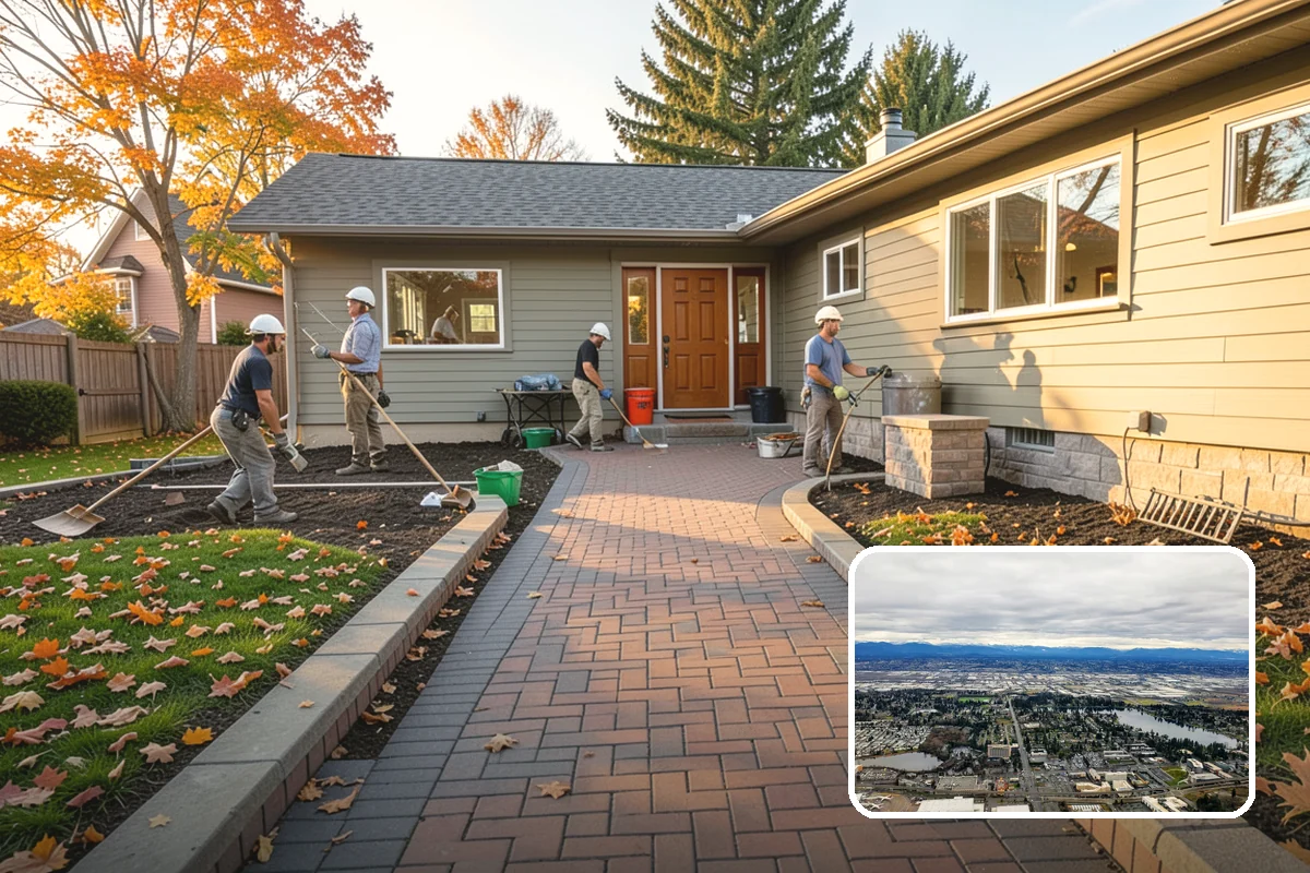 Townhome Construction in SeaTac, King County, WA - Efficient land use for infill development