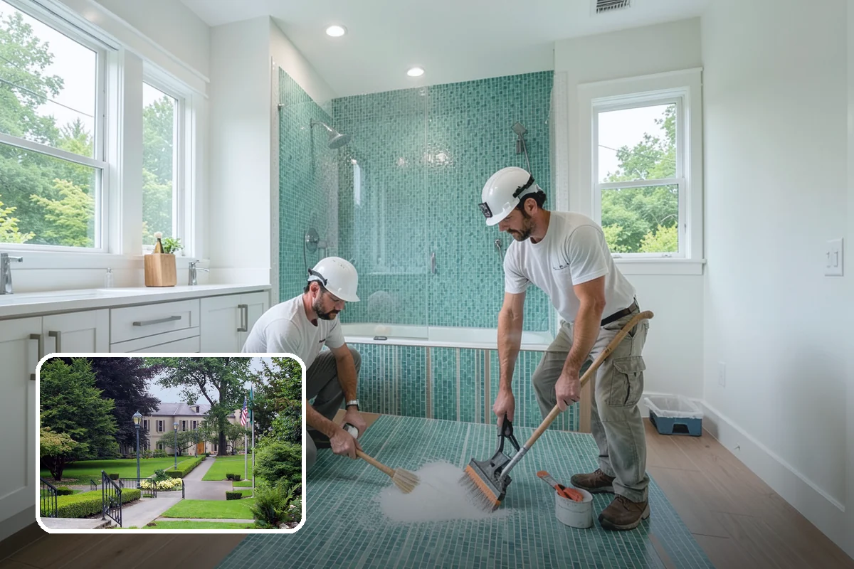 Townhome Construction in Woodinville, King County, WA - Efficient land use for infill development
