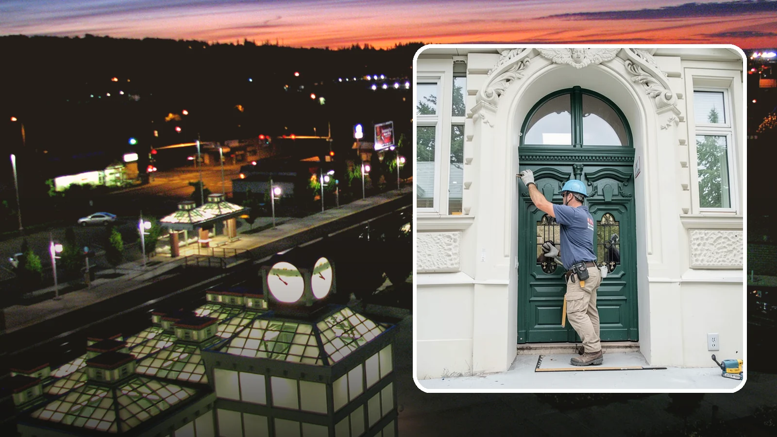 Transom Window Installation in Auburn, King County, WA - Installing decorative transom windows above doors or windows to add daylight and architectural character.