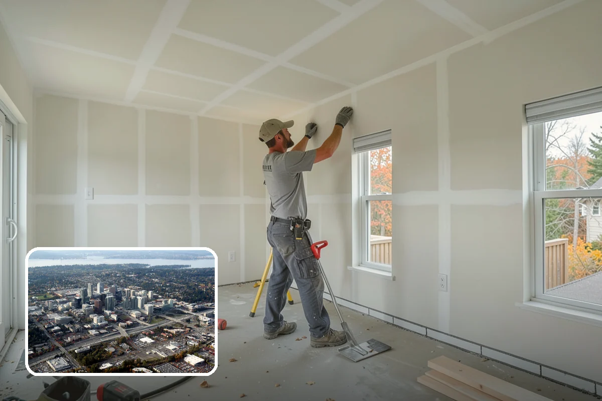 Transom Window Installation in Bellevue, King County, WA - Extra daylight above doors and windows