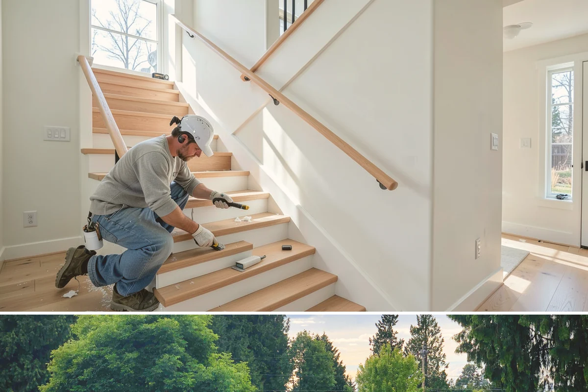 Transom Window Installation in Bonney Lake, Pierce County, WA - Transom installs that open the exterior wall are best scheduled during drier weather to keep framing protected.