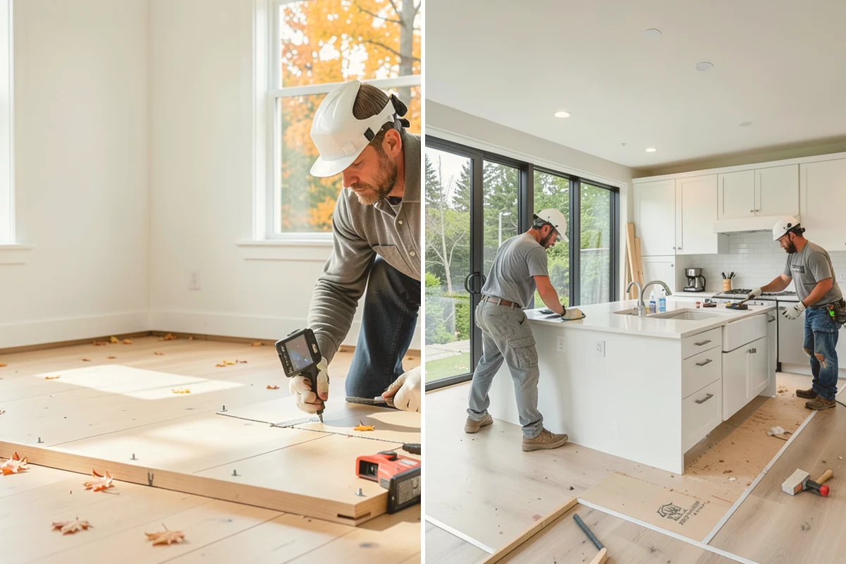 Transom Window Installation in Bothell, King County, WA - Design the transom and confirm header framing