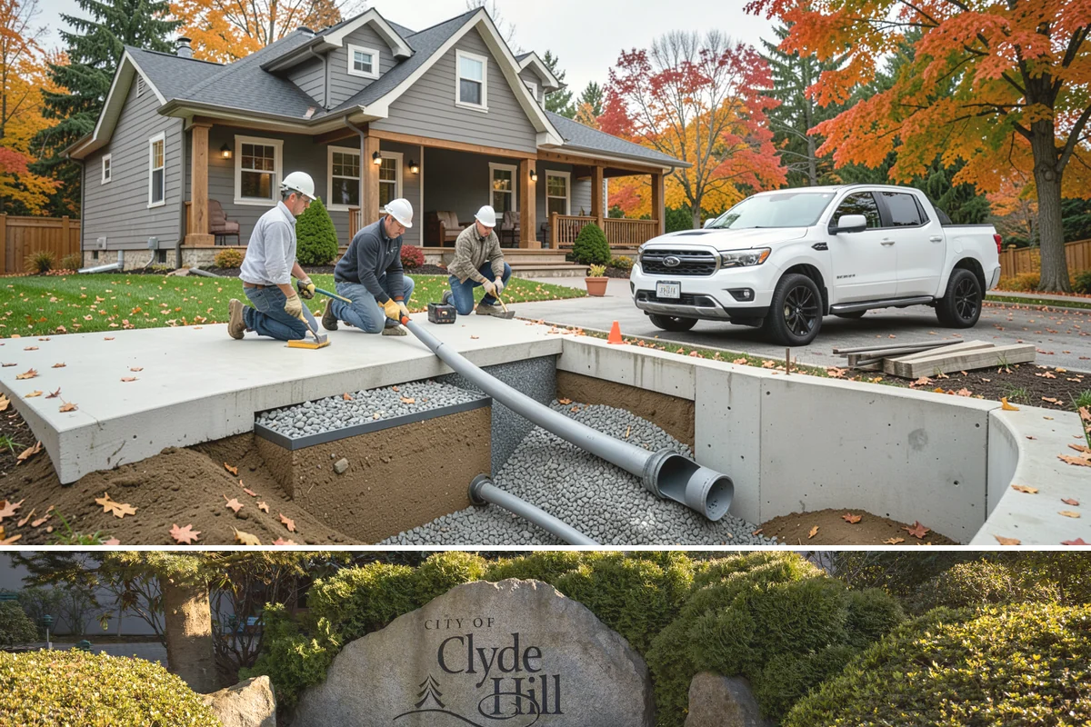 Transom Window Installation in Clyde Hill, King County, WA - Transom installs that open the exterior wall are best scheduled during drier weather to keep framing protected.