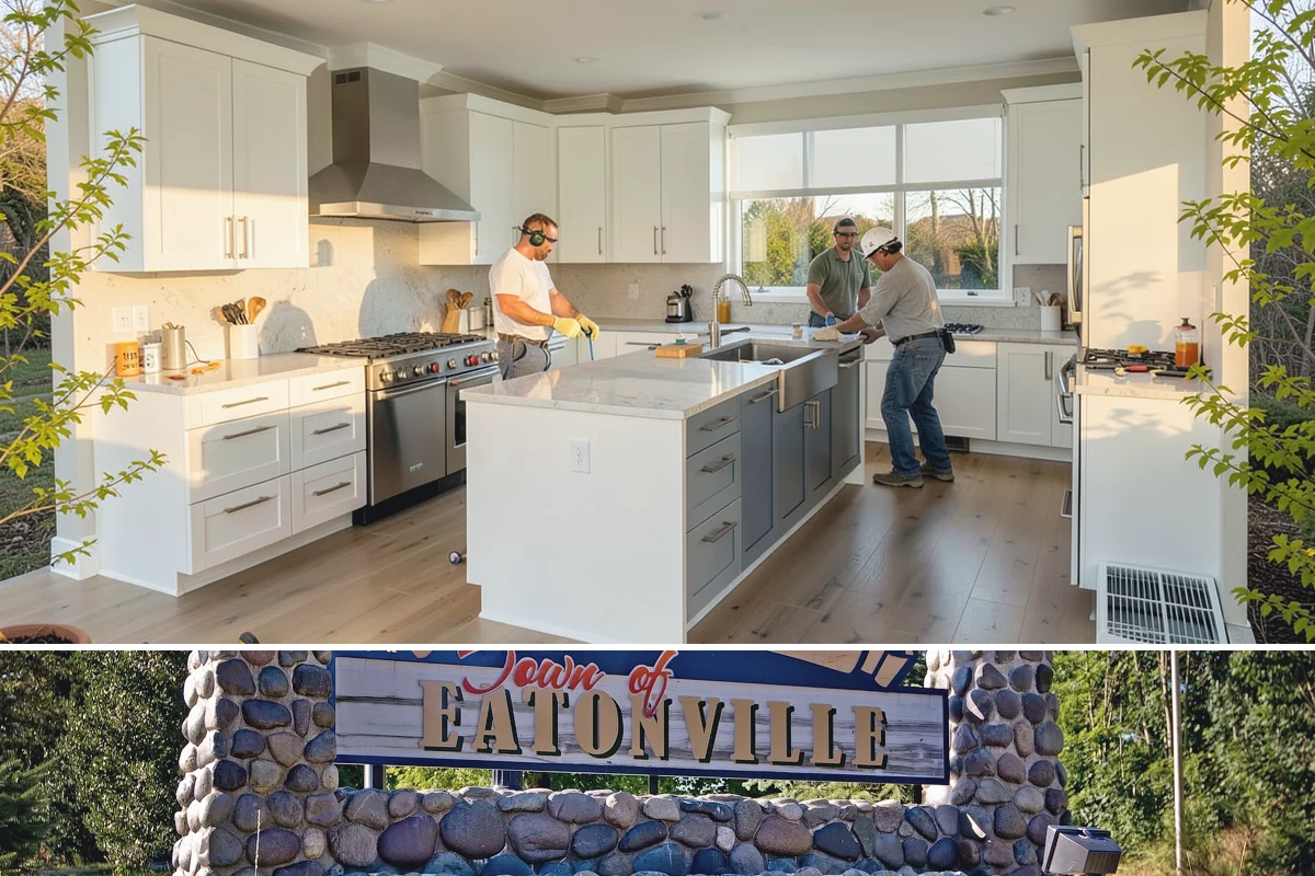 Transom Window Installation in Eatonville, Pierce County, WA - Transom installs that open the exterior wall are best scheduled during drier weather to keep framing protected.