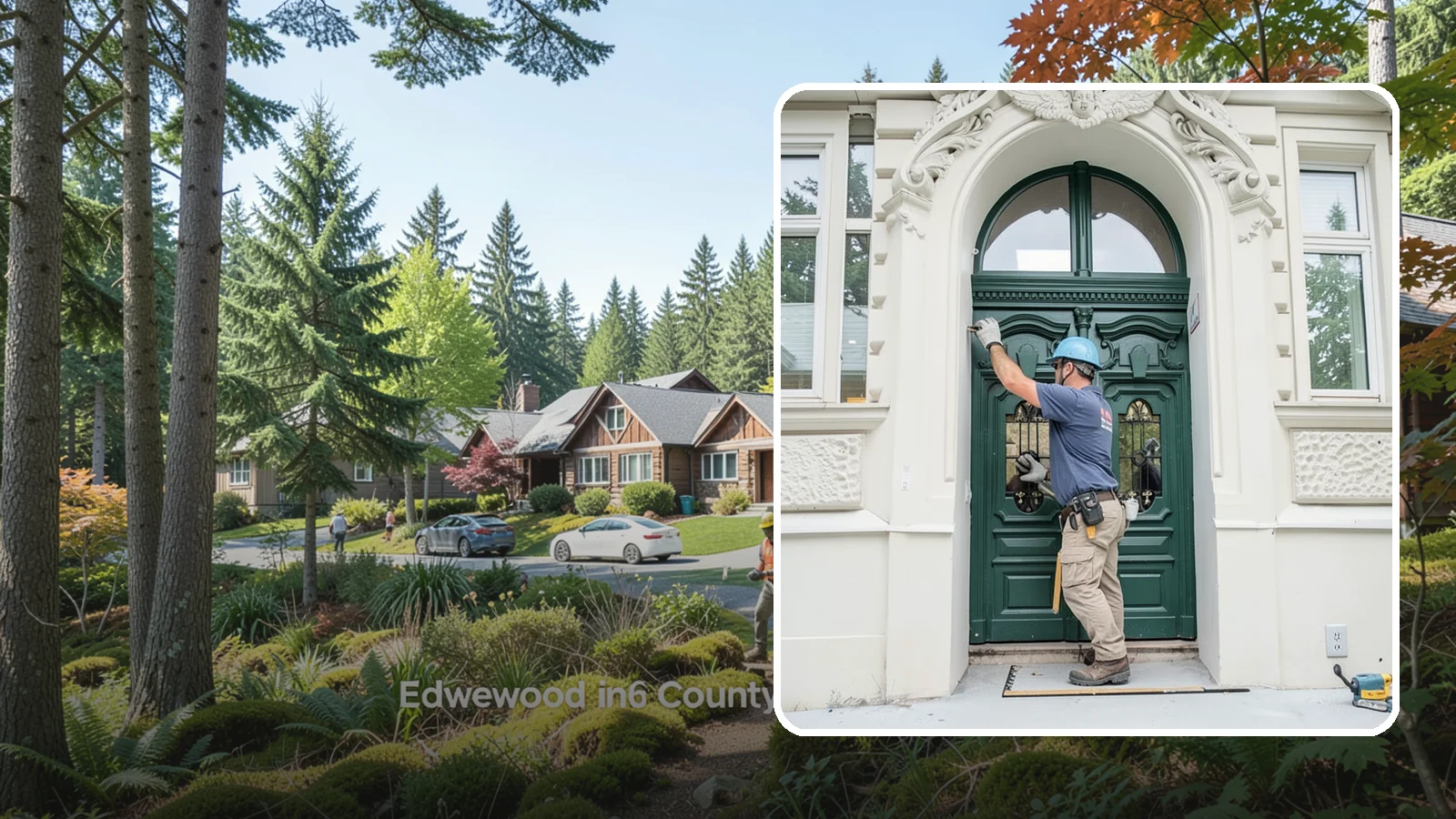 Transom Window Installation in Edgewood, Pierce County, WA - Installing decorative transom windows above doors or windows to add daylight and architectural character.