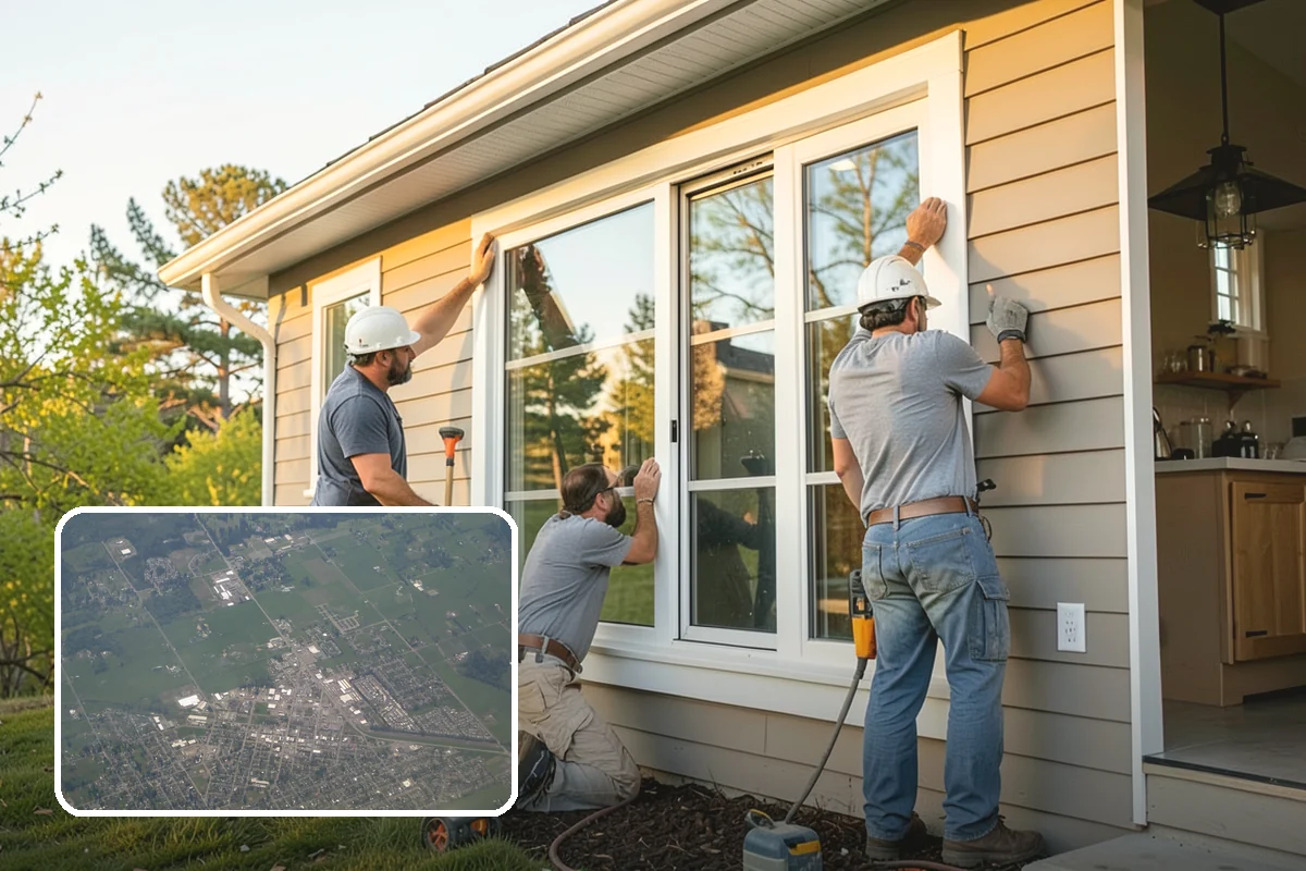 Transom Window Installation in Enumclaw, King County, WA - Extra daylight above doors and windows