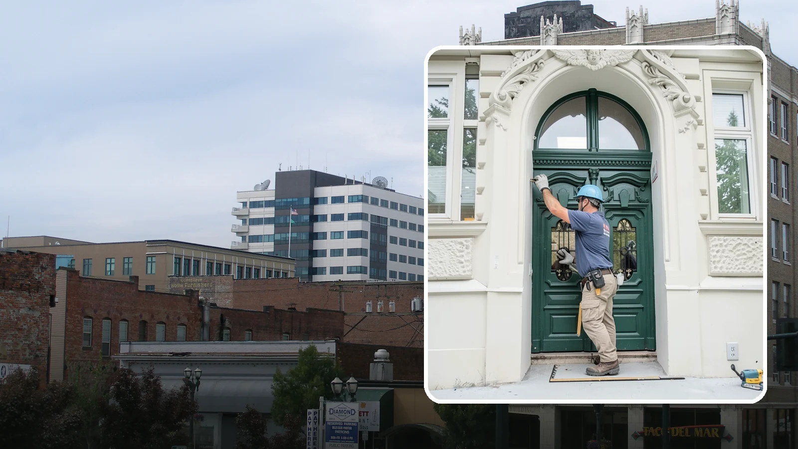 Transom Window Installation in Everett, Snohomish County, WA - Installing decorative transom windows above doors or windows to add daylight and architectural character.