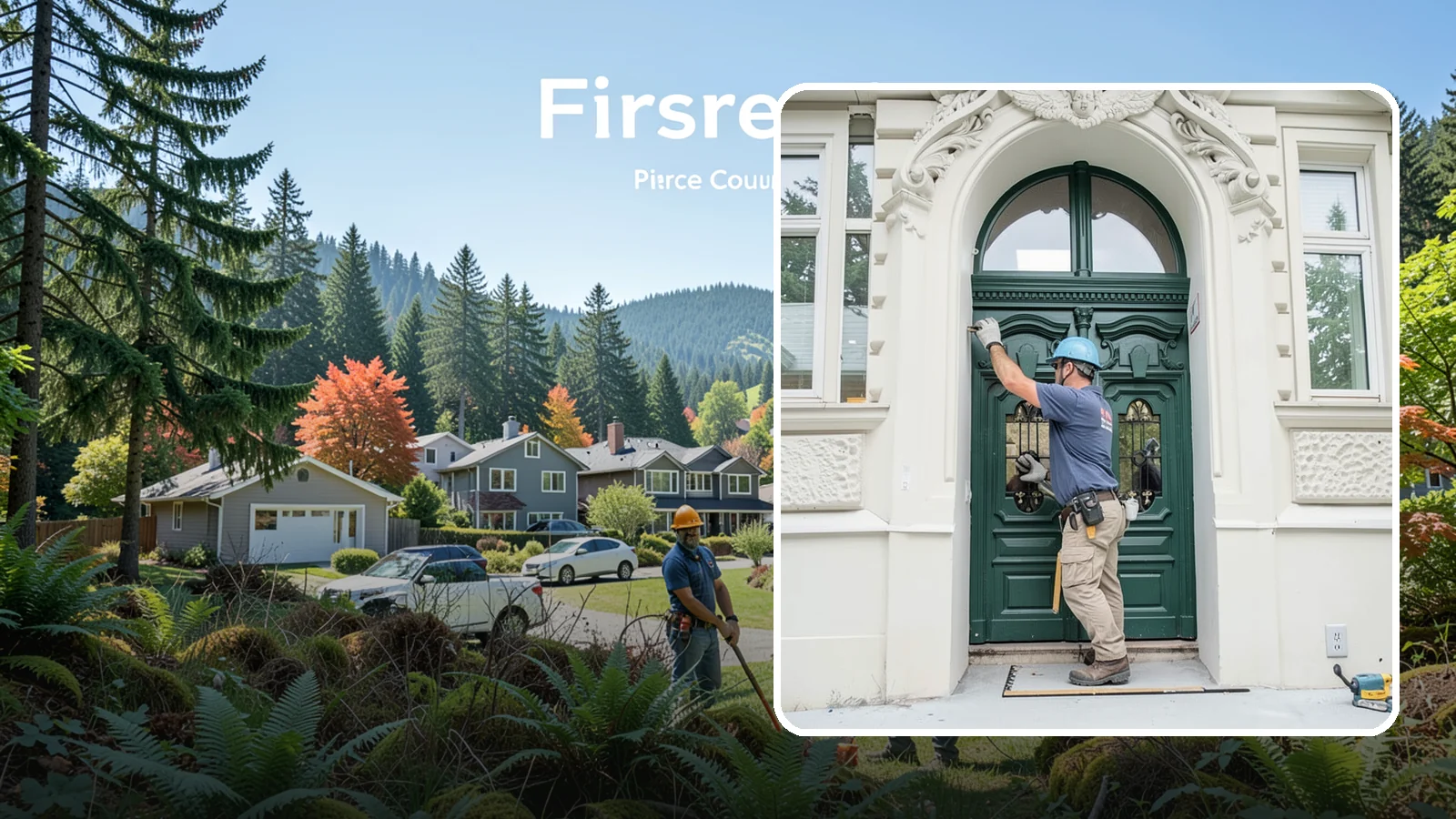 Transom Window Installation in Fircrest, Pierce County, WA - Installing decorative transom windows above doors or windows to add daylight and architectural character.