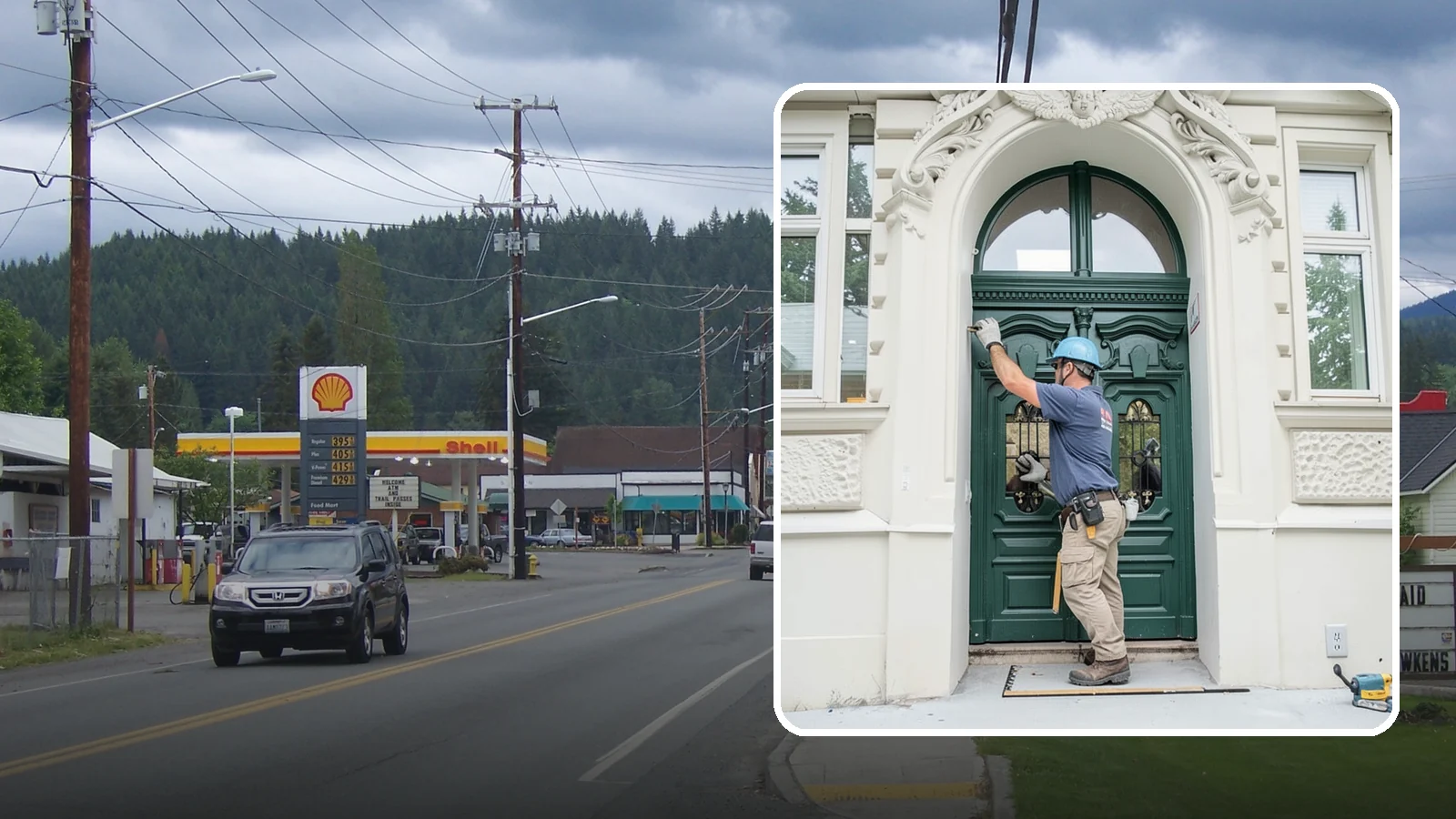 Transom Window Installation in Granite Falls, Snohomish County, WA - Installing decorative transom windows above doors or windows to add daylight and architectural character.