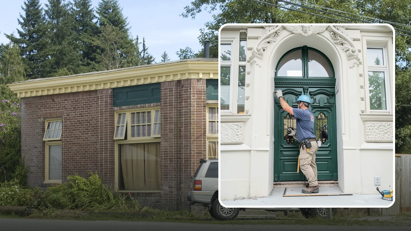 Transom Window Installation in Hamilton, Skagit County, WA - Installing decorative transom windows above doors or windows to add daylight and architectural character.
