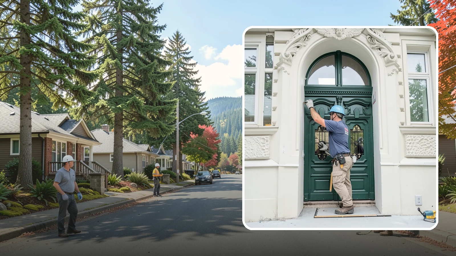 Transom Window Installation in Hunts Point, King County, WA - Installing decorative transom windows above doors or windows to add daylight and architectural character.