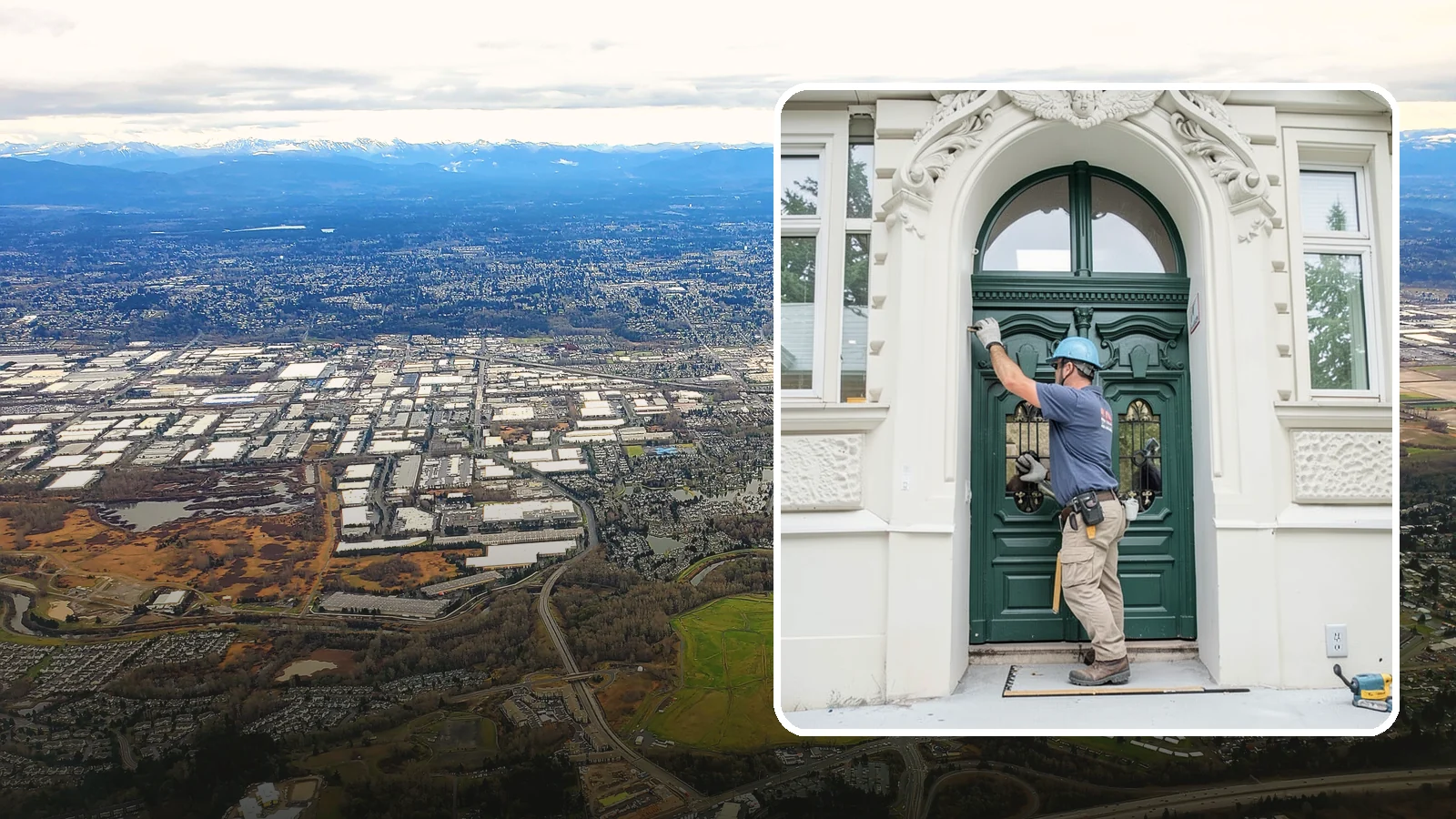 Transom Window Installation in Kent, King County, WA - Installing decorative transom windows above doors or windows to add daylight and architectural character.
