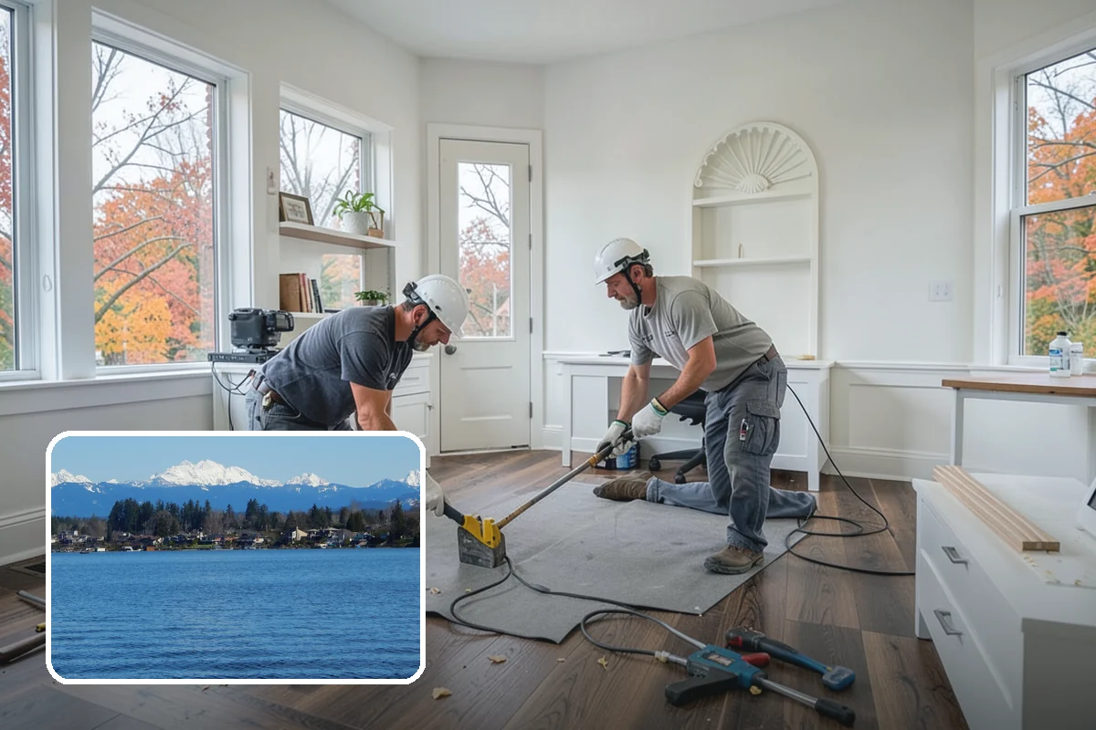 Transom Window Installation in Lake Stevens, Snohomish County, WA - Extra daylight above doors and windows