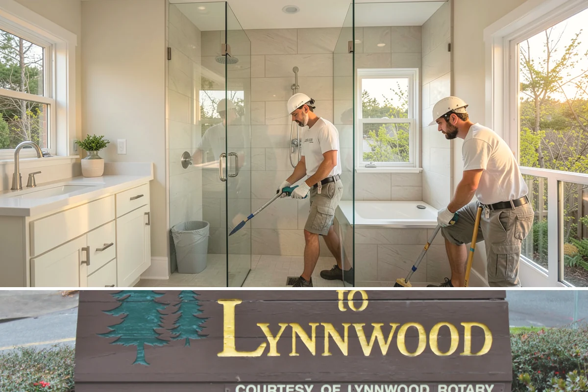 Transom Window Installation in Lynnwood, Snohomish County, WA - Transom installs that open the exterior wall are best scheduled during drier weather to keep framing protected.