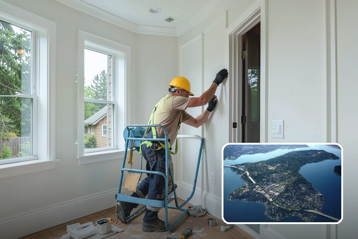 Transom Window Installation in Mercer Island, King County, WA - Extra daylight above doors and windows