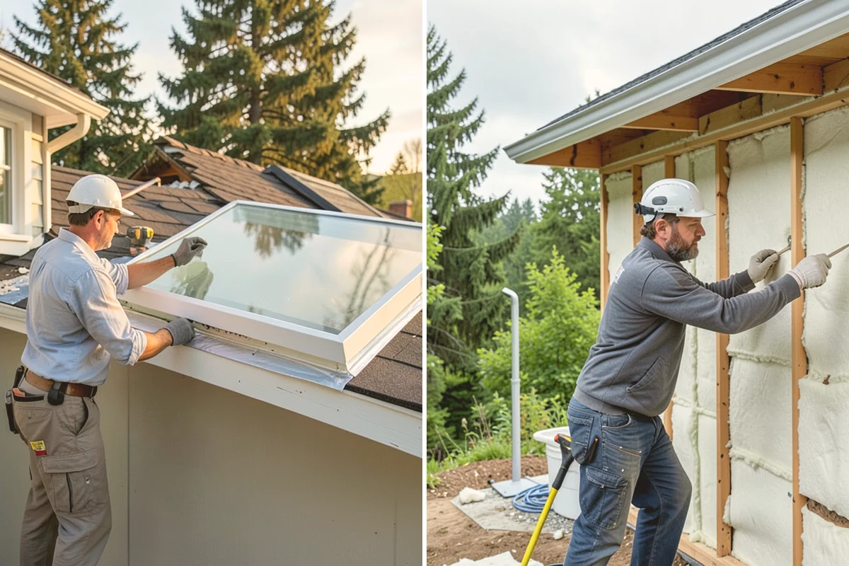 Transom Window Installation in Mount Vernon, Skagit County, WA - Design the transom and confirm header framing