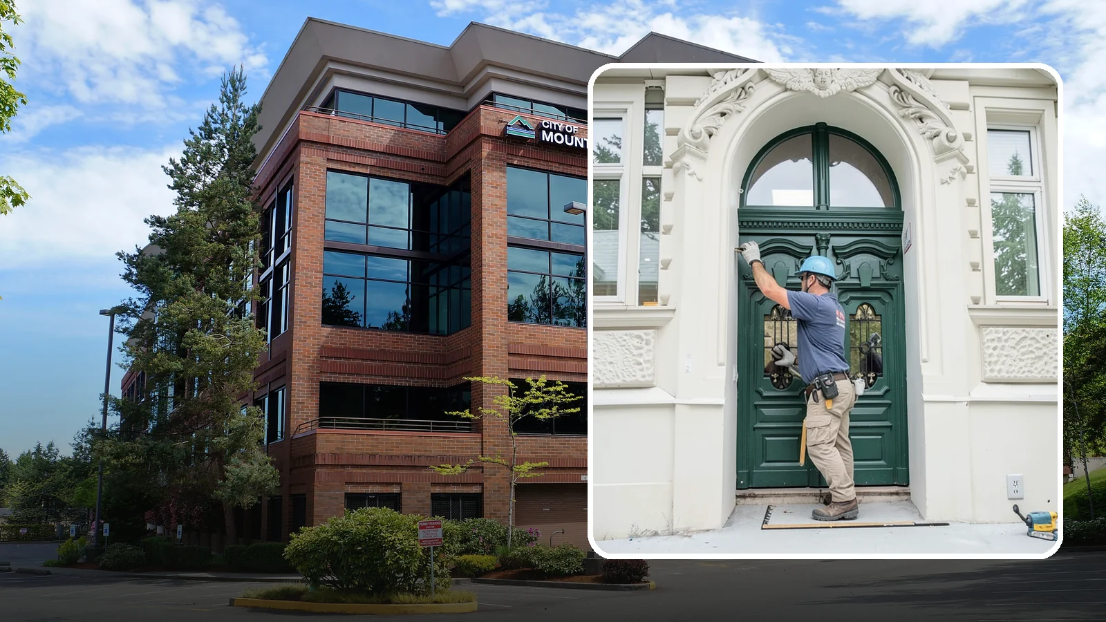 Transom Window Installation in Mountlake Terrace, Snohomish County, WA - Installing decorative transom windows above doors or windows to add daylight and architectural character.