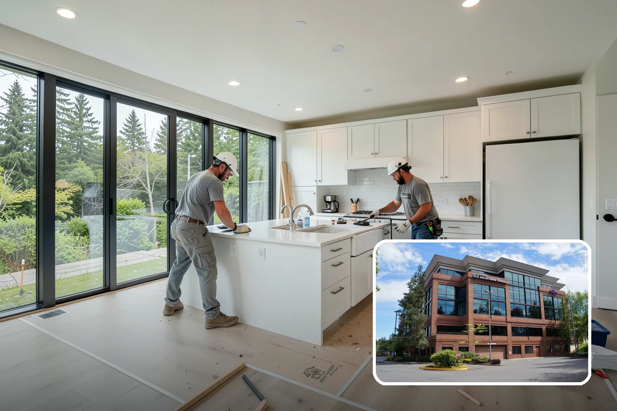 Transom Window Installation in Mountlake Terrace, Snohomish County, WA - Extra daylight above doors and windows