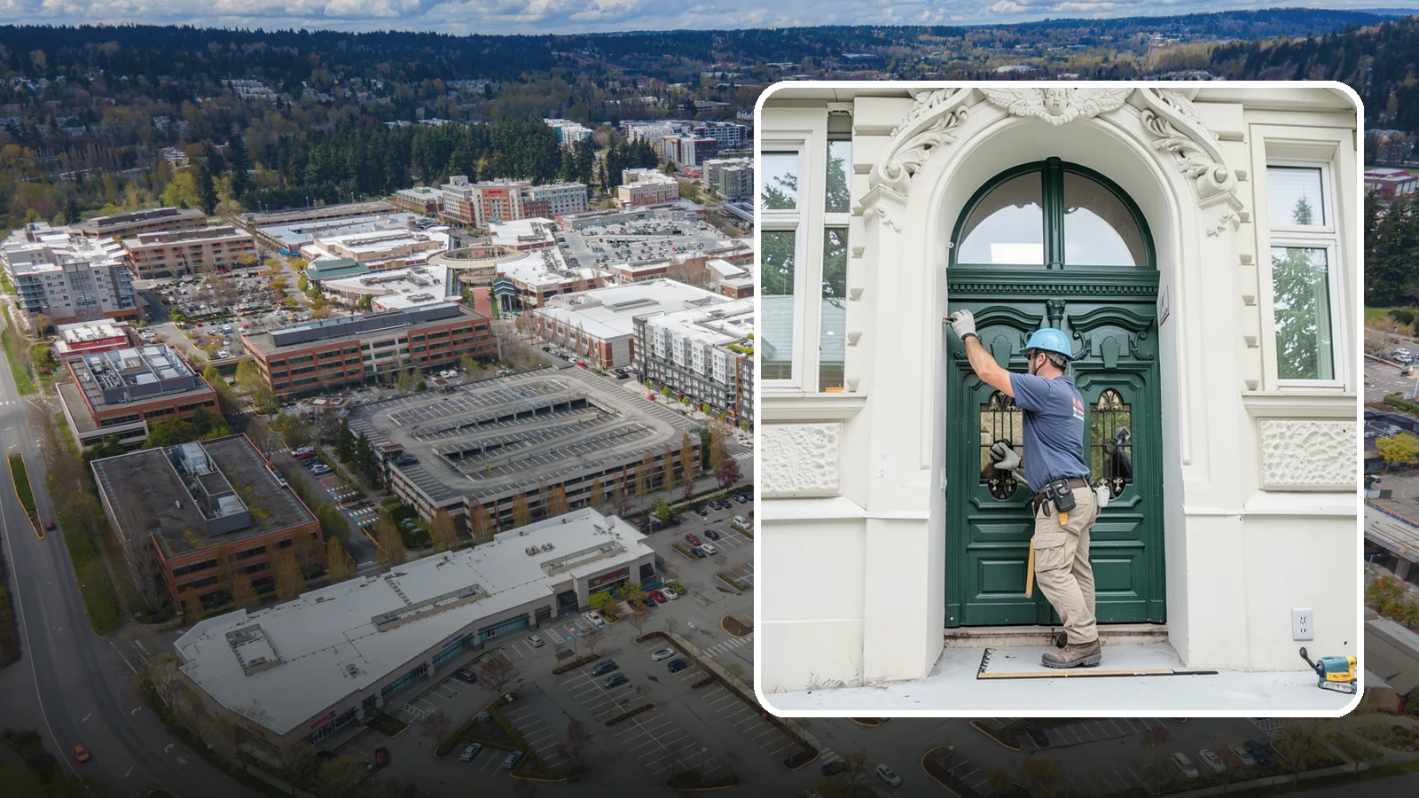 Transom Window Installation in Redmond, King County, WA - Installing decorative transom windows above doors or windows to add daylight and architectural character.