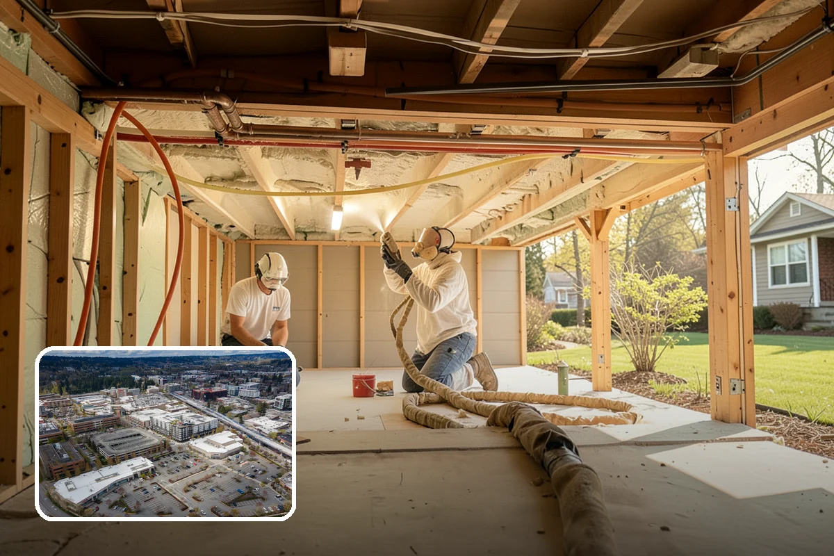 Transom Window Installation in Redmond, King County, WA - Extra daylight above doors and windows