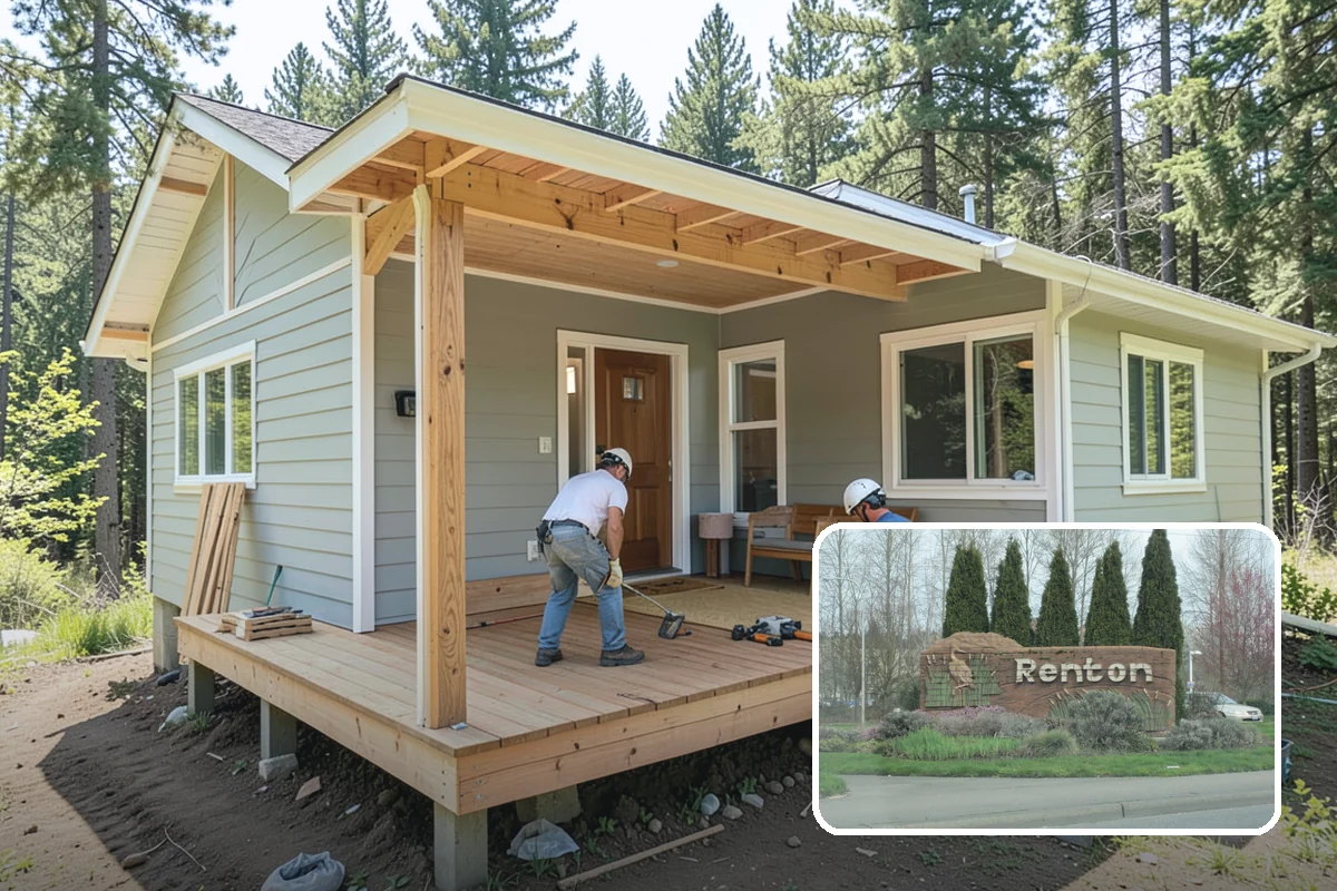 Transom Window Installation in Renton, King County, WA - Extra daylight above doors and windows