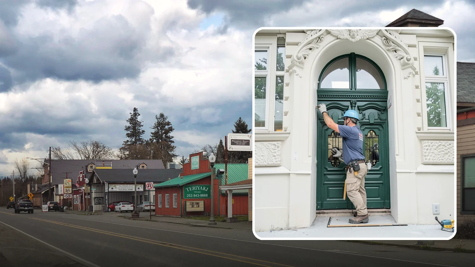 Transom Window Installation in Roy, Pierce County, WA - Installing decorative transom windows above doors or windows to add daylight and architectural character.
