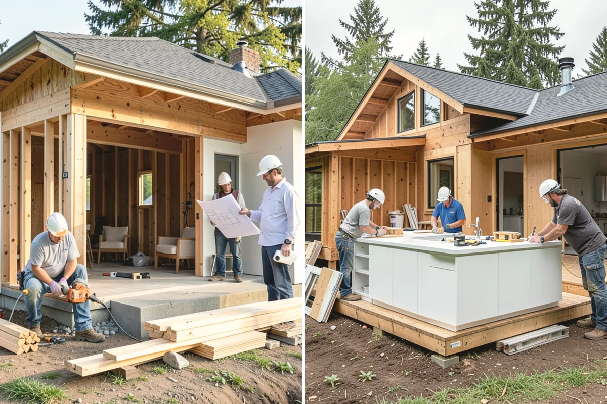 Transom Window Installation in Steilacoom, Pierce County, WA - Design the transom and confirm header framing