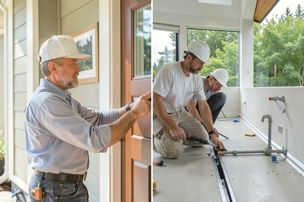 Transom Window Installation in University Place, Pierce County, WA - Design the transom and confirm header framing