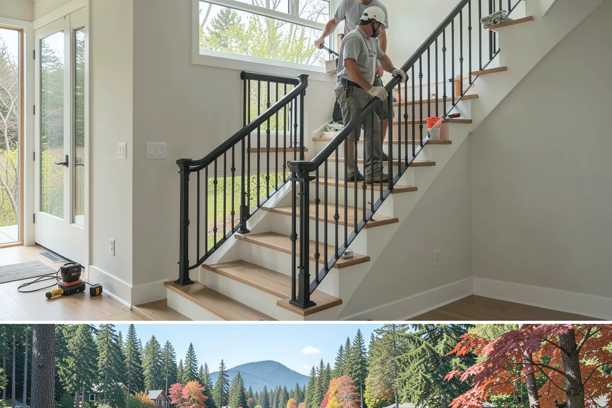 Trash Pull-Out Installation in Covington, King County, WA - Interior cabinet upgrades install cleanly in any season with no weather considerations.