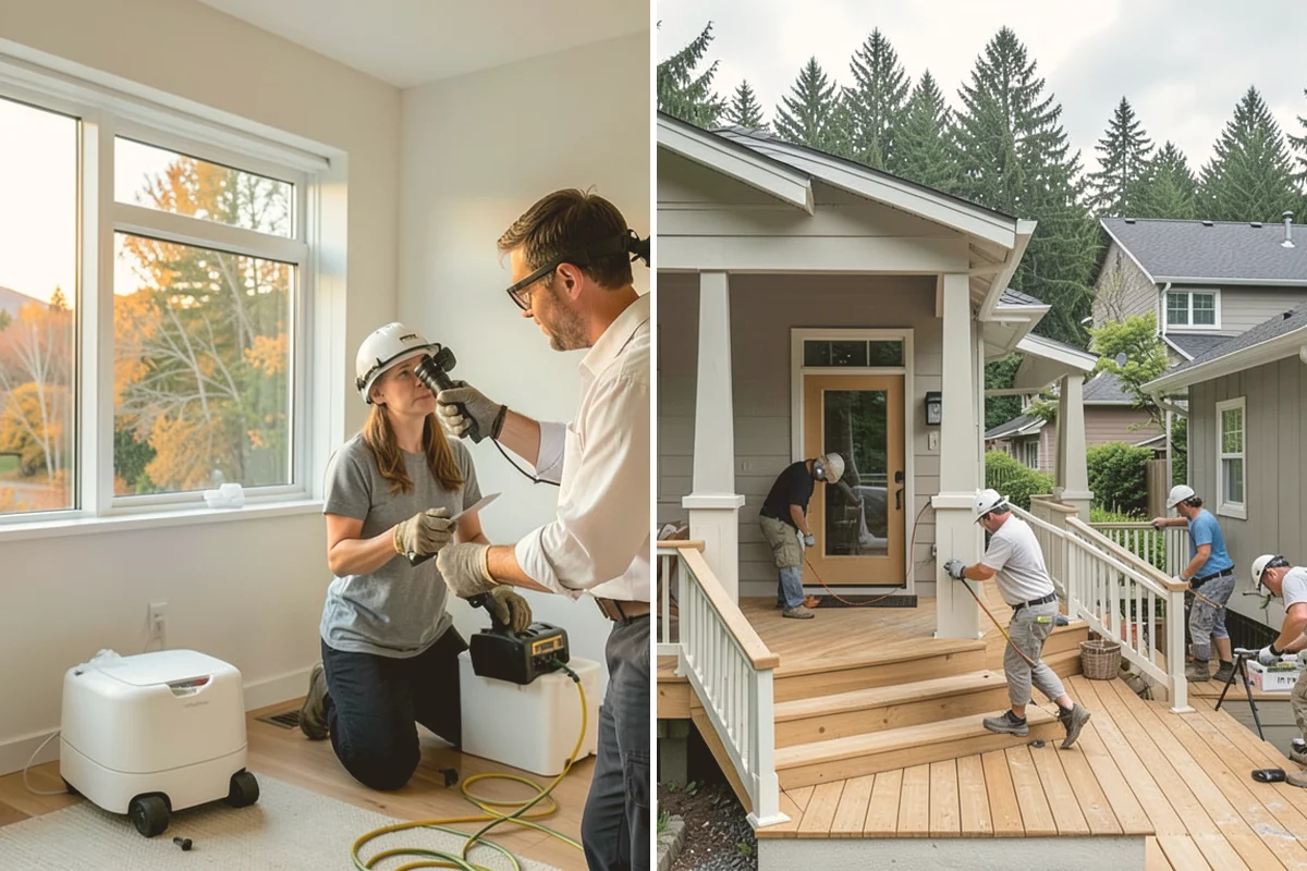 Trash Pull-Out Installation in Fife, Pierce County, WA - Select the cabinet and measure the interior