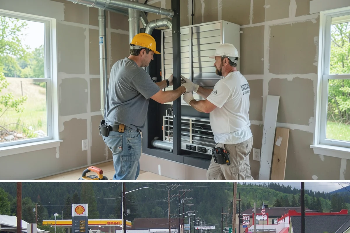 Trash Pull-Out Installation in Granite Falls, Snohomish County, WA - Interior cabinet upgrades install cleanly in any season with no weather considerations.