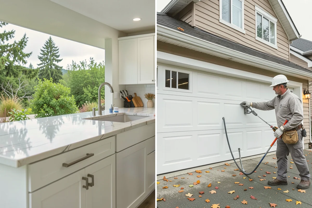 Trash Pull-Out Installation in Kent, King County, WA - Select the cabinet and measure the interior
