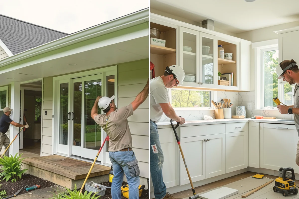 Trash Pull-Out Installation in Mount Vernon, Skagit County, WA - Select the cabinet and measure the interior