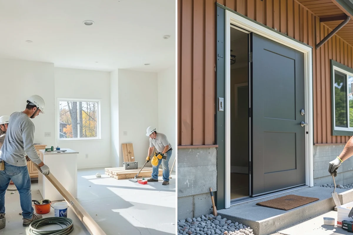 Trash Pull-Out Installation in Renton, King County, WA - Select the cabinet and measure the interior