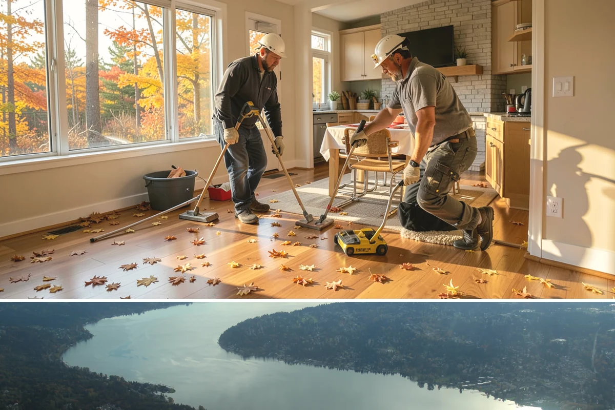 Trash Pull-Out Installation in Sammamish, King County, WA - Interior cabinet upgrades install cleanly in any season with no weather considerations.