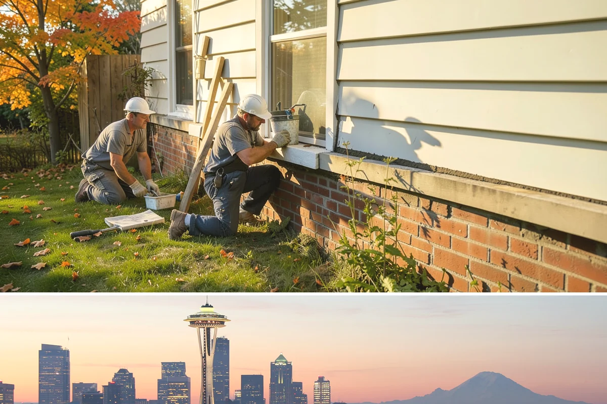 Trash Pull-Out Installation in Seattle, King County, WA - Interior cabinet upgrades install cleanly in any season with no weather considerations.