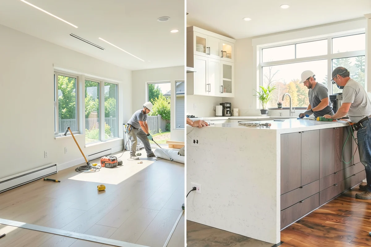 Trash Pull-Out Installation in Stanwood, Snohomish County, WA - Select the cabinet and measure the interior