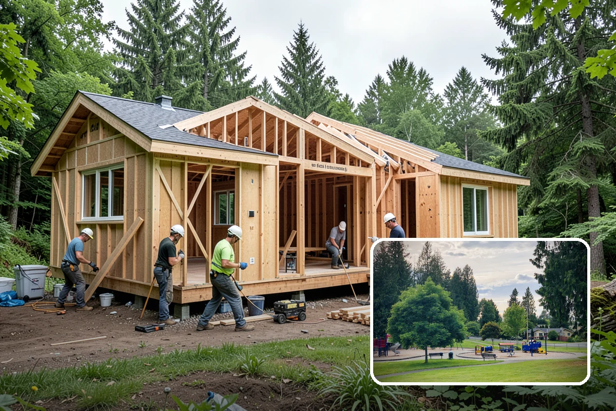 Tray Ceiling Construction in Bonney Lake, Pierce County, WA - A greater sense of ceiling height and openness