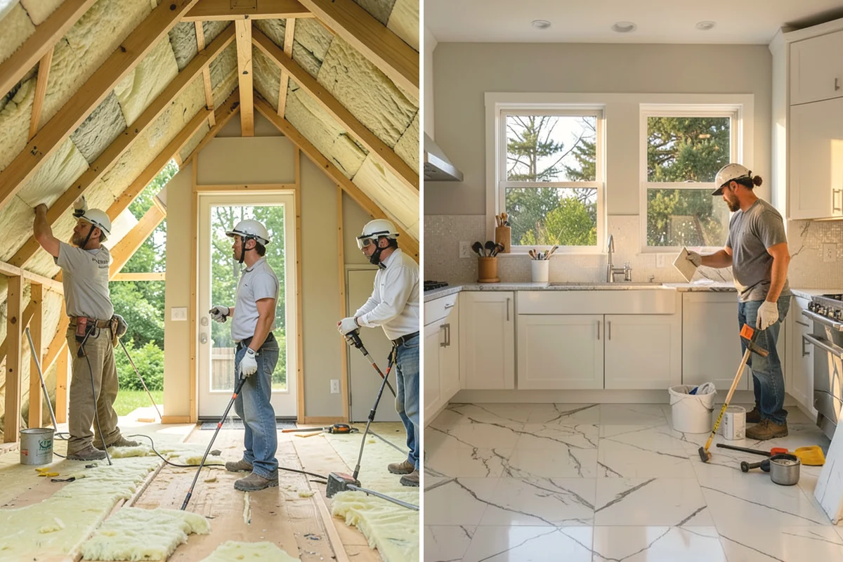 Tray Ceiling Construction in Burien, King County, WA - Design the tray size, depth, and any lighting