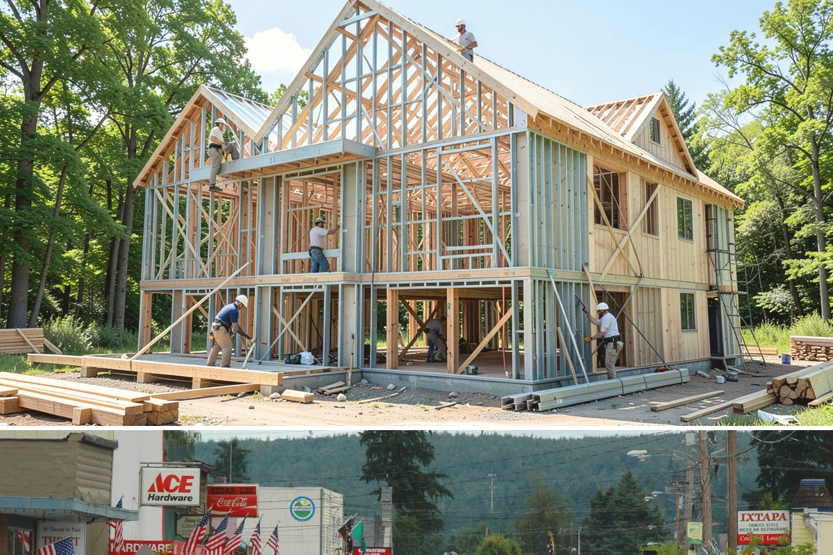 Tray Ceiling Construction in Carnation, King County, WA - Tray ceiling construction is indoor work suited to any time of year.