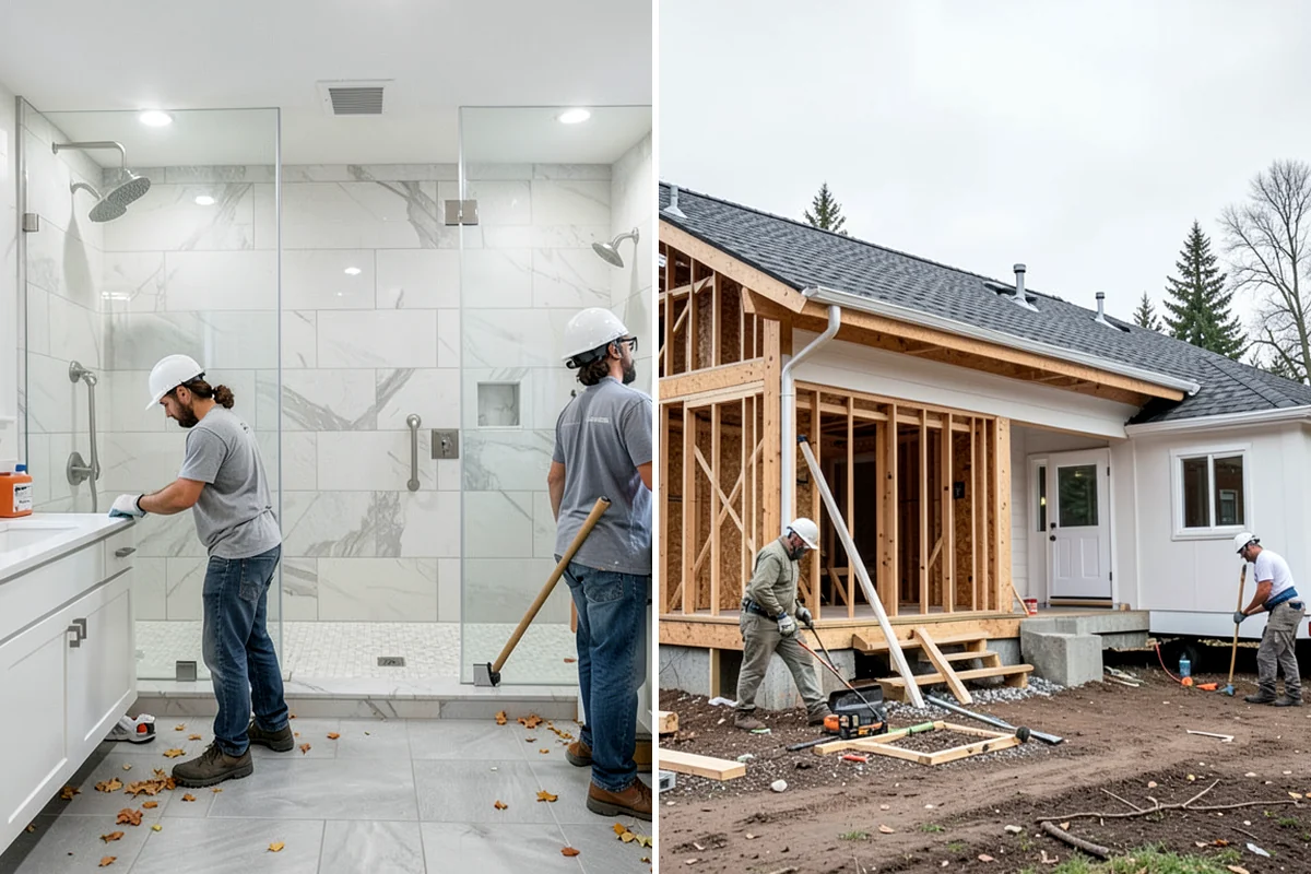 Tray Ceiling Construction in Concrete, Skagit County, WA - Design the tray size, depth, and any lighting